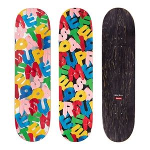 2X FALL/WINTER 2020 SUPREME BALLOON SKATE DECK - BRAND NEW, SEALED